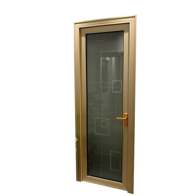 Aluminum toilet door