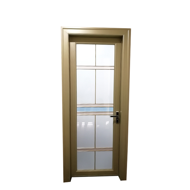 Aluminum toilet door