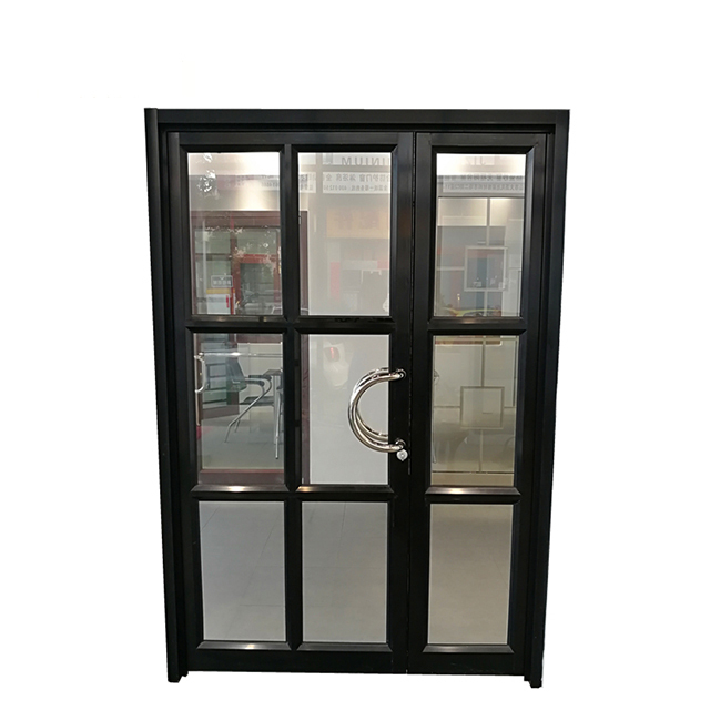 Aluminum swing door