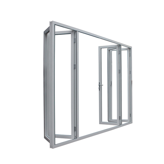 Aluminum folding door
