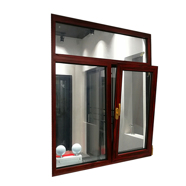 Aluminum casement window