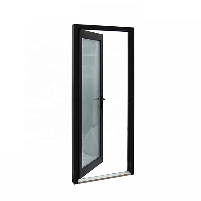 Aluminum swing door