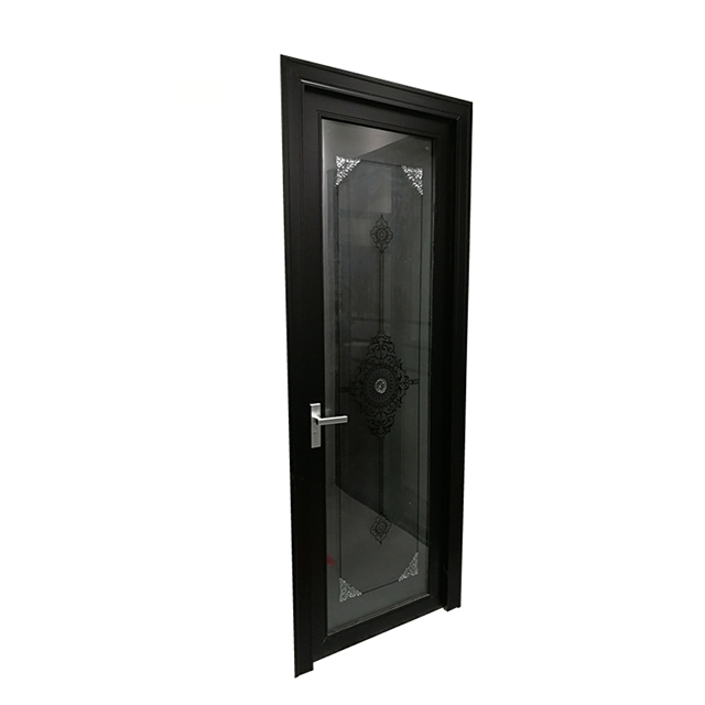Aluminum toilet door