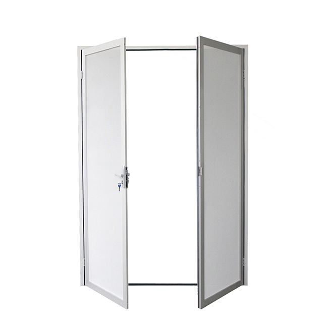 Aluminum swing door