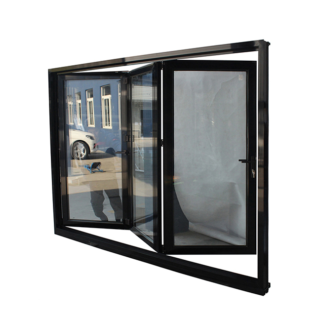 Aluminum folding door