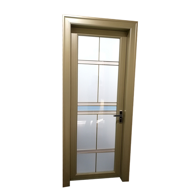 Aluminum toilet door
