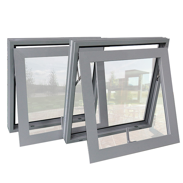 Aluminum anwing window