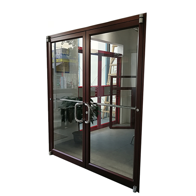 Aluminum swing door