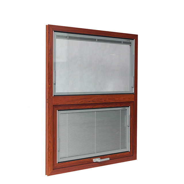 Aluminum anwing window