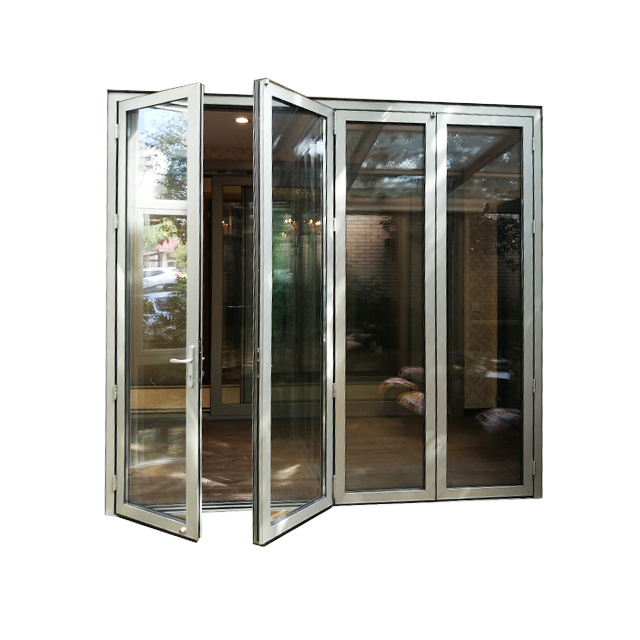 Aluminum folding door