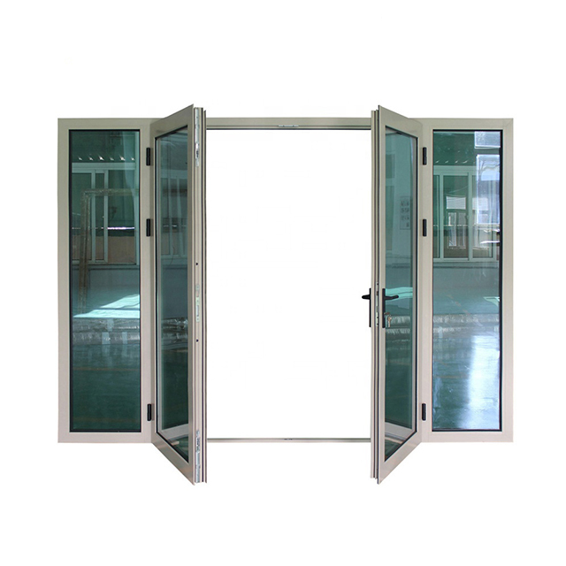 Aluminum swing door