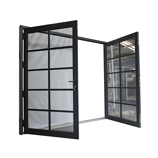 Aluminum swing door