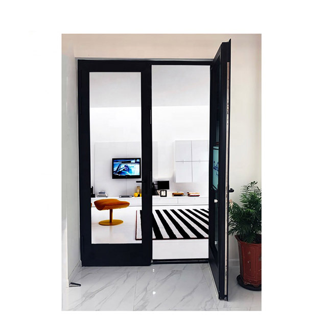 Aluminum swing door