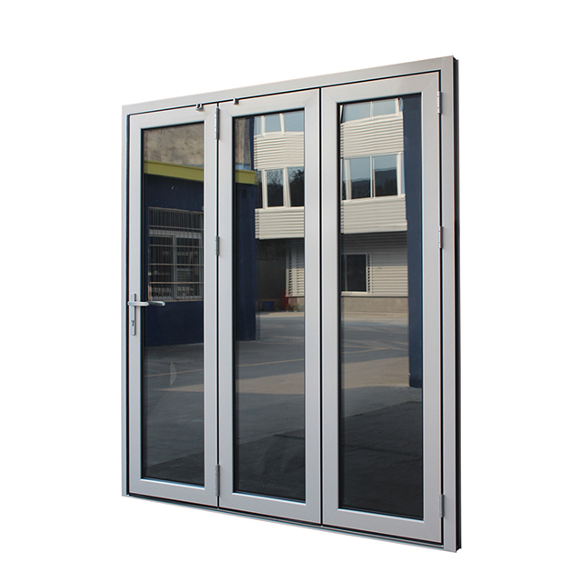 Aluminum folding door
