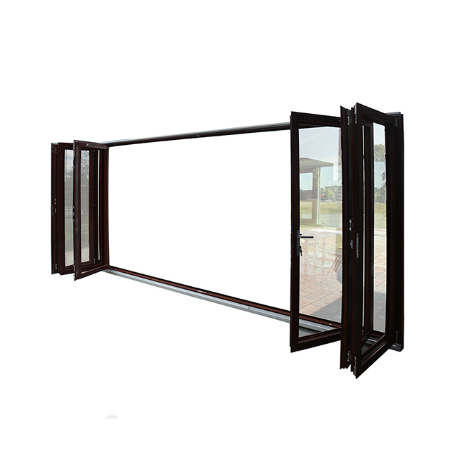 Aluminum folding door