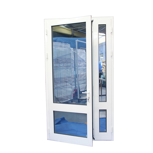 Aluminum swing door