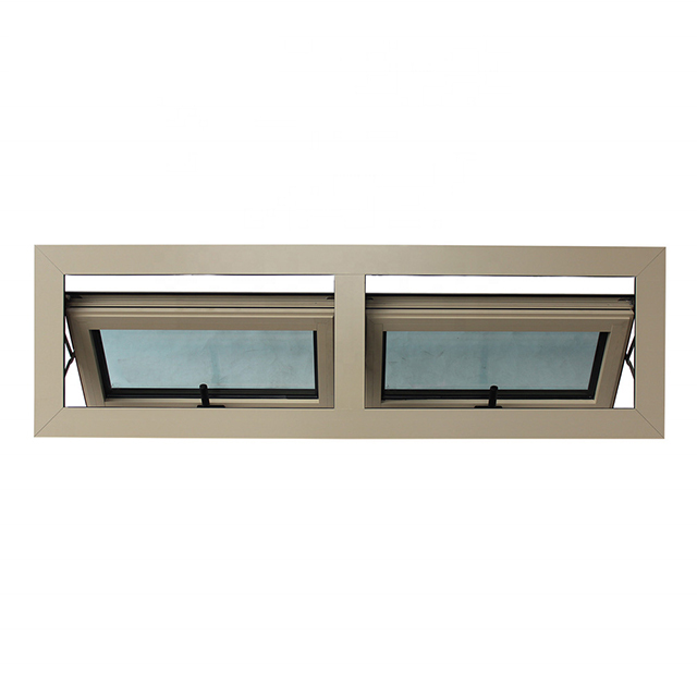 Aluminum anwing window
