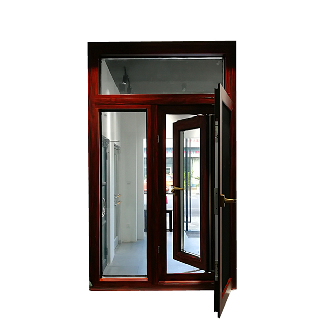 Aluminum casement window