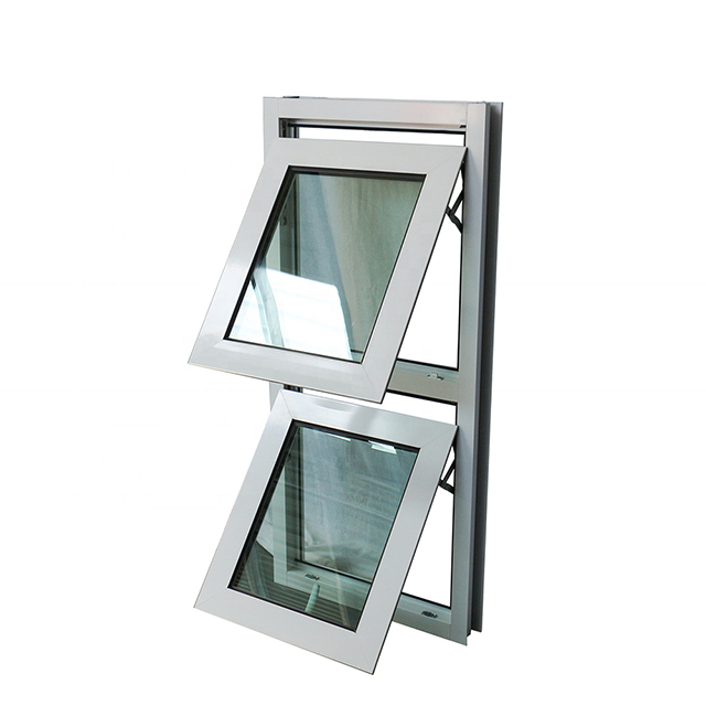 Aluminum anwing window