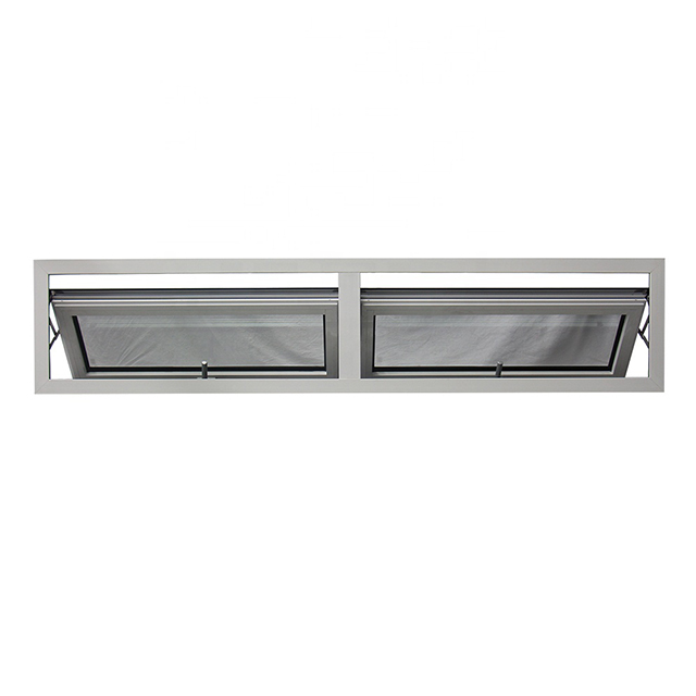 Aluminum anwing window