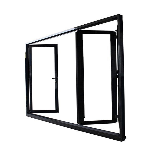 Aluminum folding door