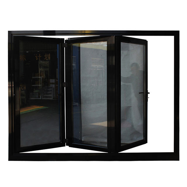 Aluminum folding door