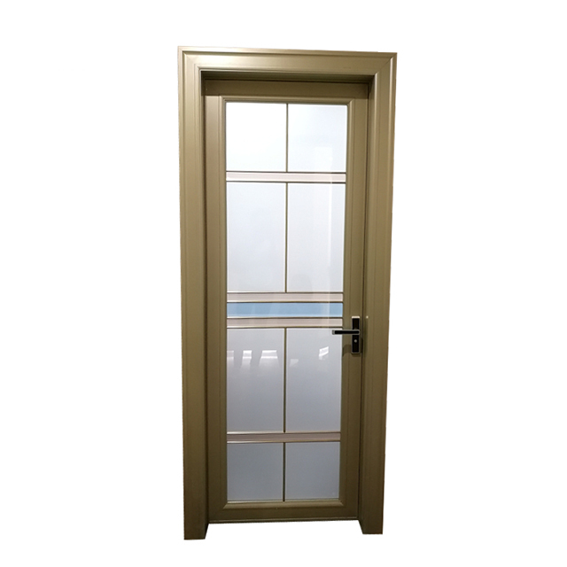 Aluminum toilet door