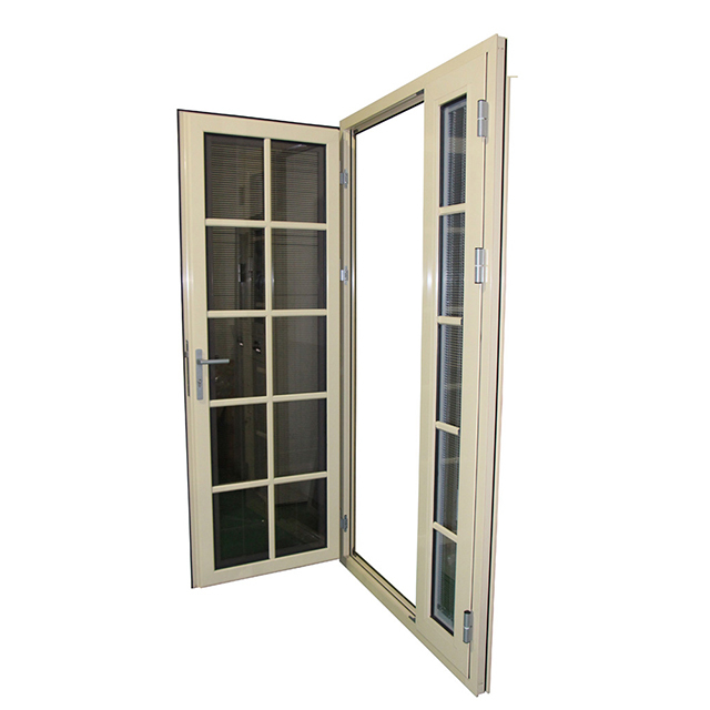 Aluminum swing door