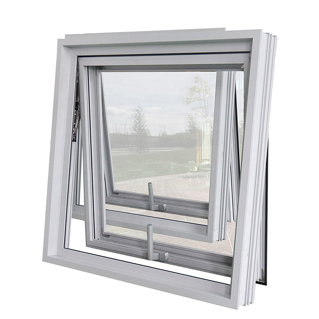 Aluminum anwing window