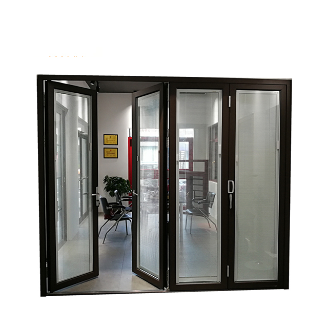Aluminum folding door