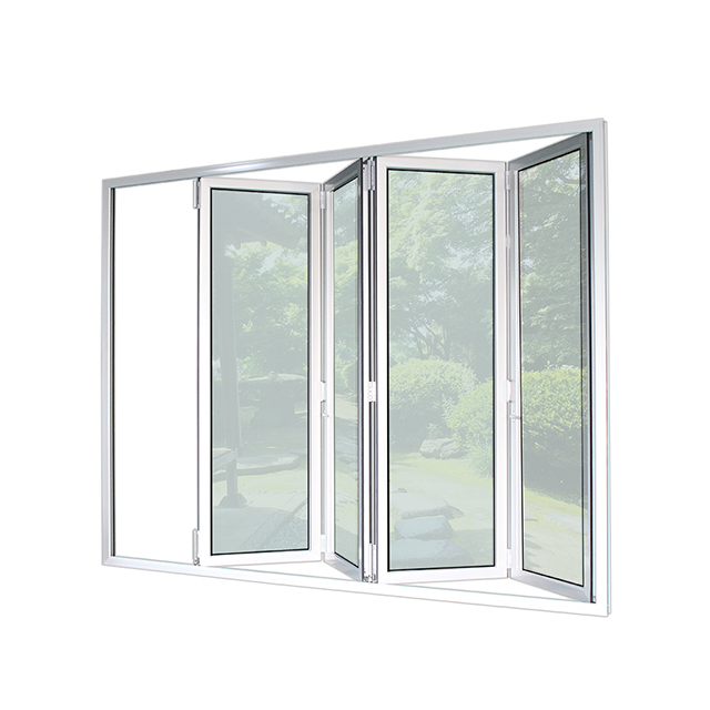 Aluminum folding door