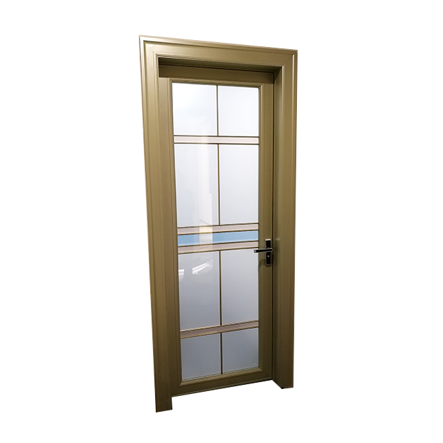 Aluminum toilet door