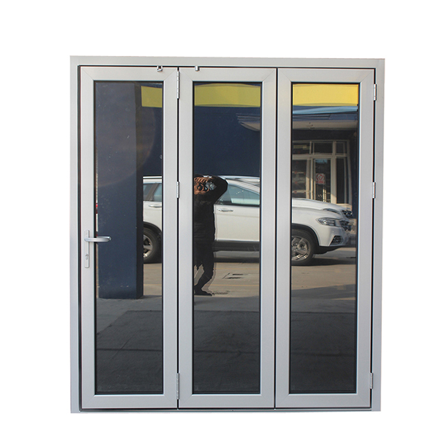 Aluminum folding door