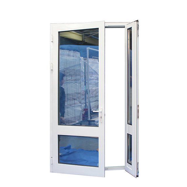 Aluminum swing door