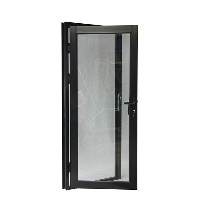 Aluminum swing door
