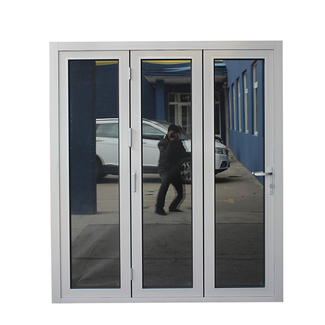 Aluminum folding door