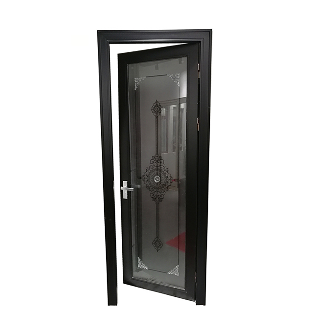 Aluminum toilet door