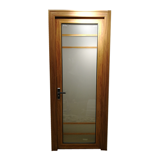 Aluminum toilet door