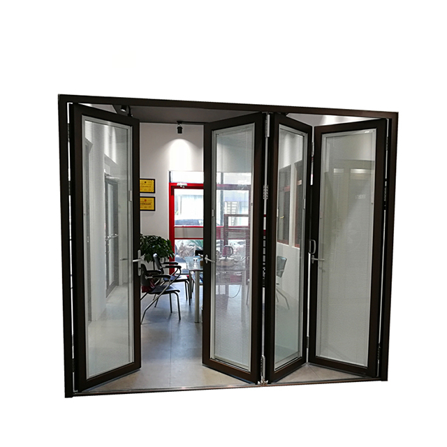 Aluminum folding door