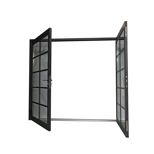 Aluminum swing door