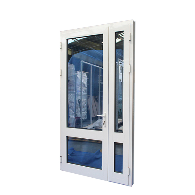 Aluminum swing door