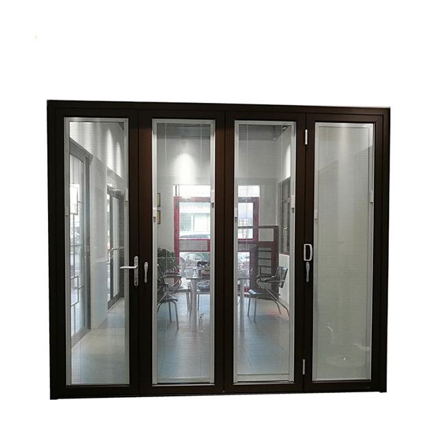 Aluminum folding door