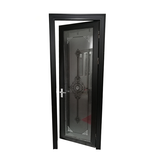Aluminum toilet door