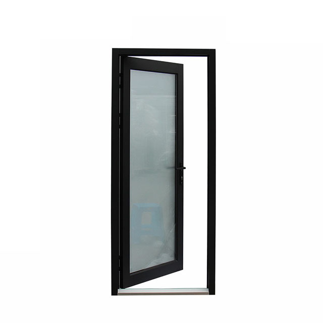 Aluminum swing door