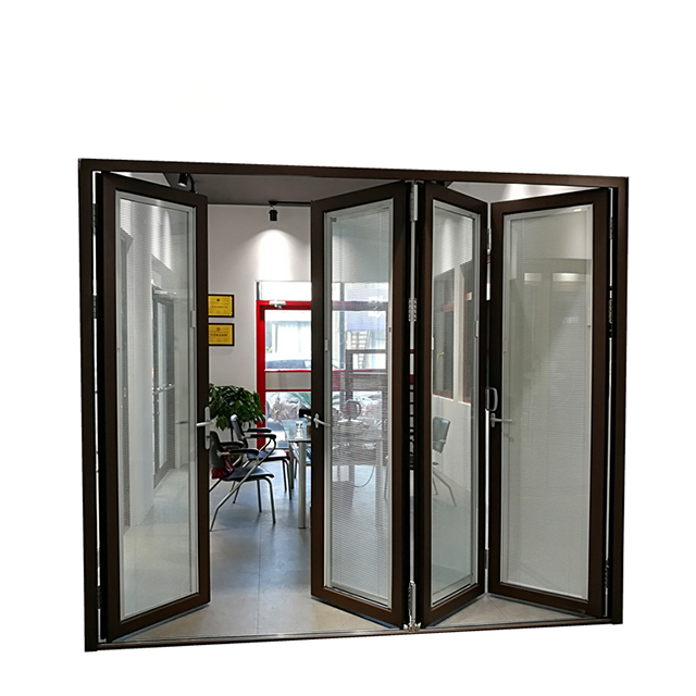 Aluminum folding door