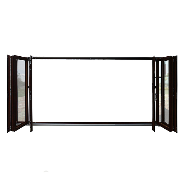Aluminum folding door