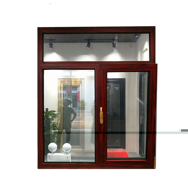 Aluminum casement window
