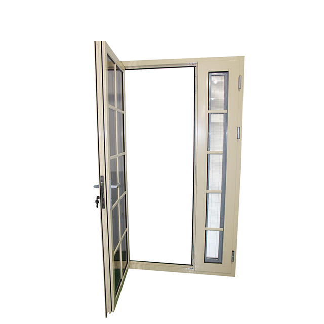 Aluminum swing door
