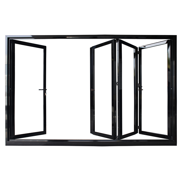 Aluminum folding door