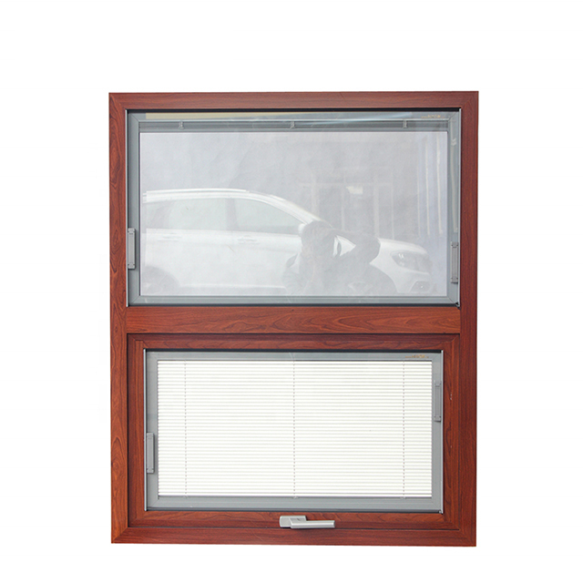 Aluminum anwing window